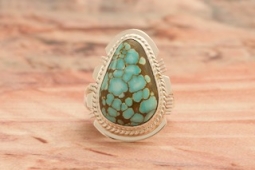 Genuine Number 8 Mine Turquoise Native American Ring